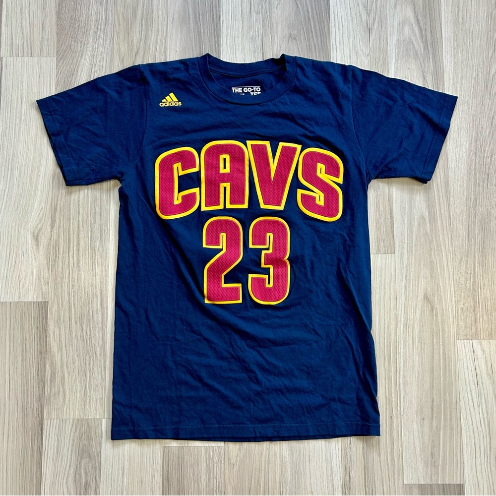 NBA LeBron James Cleveland Cavaliers Adidas Jersey T-shirt Size XSmall